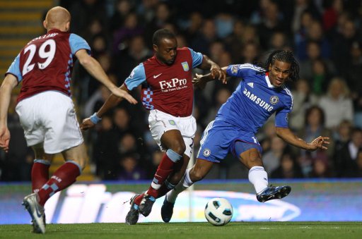  阿斯顿维拉老将发威客场逼平切尔西